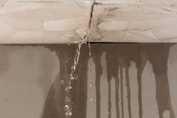 Professional Flood Damage Cleanup technician working in Saukville, WI